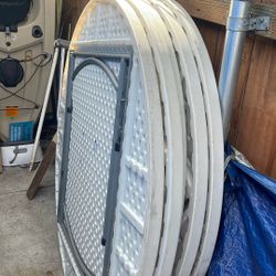 Eight person round table