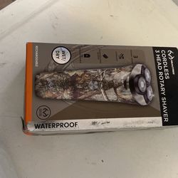 3 Head Rotary Shaver Real tree