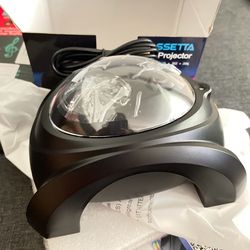 Dual Lens Galaxy Projector, Star Projector for Bedroom with 58 Light Effects, Night Light Projector with White Noise & Bluetooth Speaker, Remote Timer