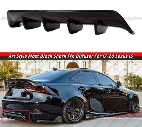 17-20 Lexus IS300 IS350 F Sport ART Style Rear Bumper Diffuser
