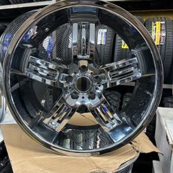 22” CHROME WHEELS