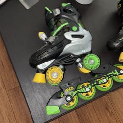 Skate Roller And Size Young