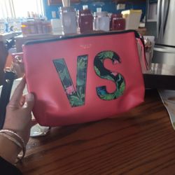 VICTORIA’ SECRET RED BAG / CLUTCH WITH ZIPPER

