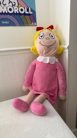 The Grinch Who Stole Christmas Cindy Lou Who 48 inch 7 Feet Jumbo Plush In Hand New