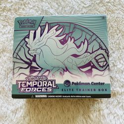 Pokemon TCG Temporal Forces Pokemon Center Elite trainer Box 