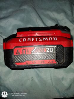 Craftsman 4.0AH battery