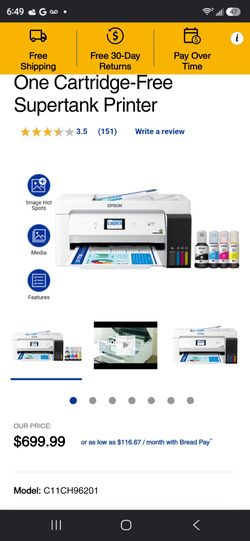 Epson wireless printer new in box