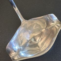 VINTAGE ORNATE SILVERPLATE PUNCH BOWL LADLE