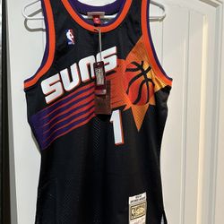 Brand New Anfernee Penny Hardaway Phoenix Suns Black Throwback Mitchell & Ness 1999-00 Jersey Men’s Size Medium