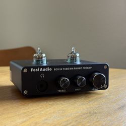Fosi Audio BOX X4 Tube Phono Preamp – Great Condition