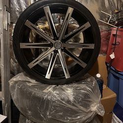 22 Inch 5 Lug Rim 