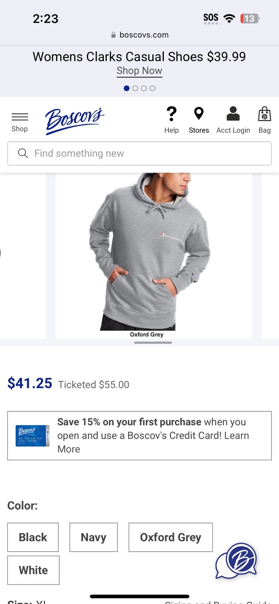Champion Hoodie Mens M