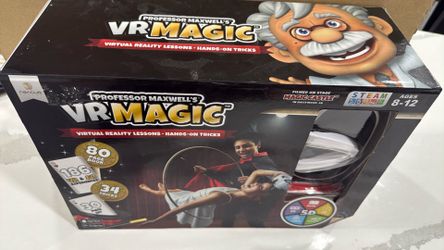 Professor Maxwell’s VR Magic