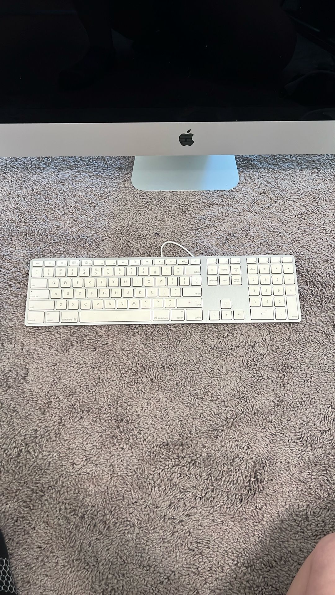 Apple Keyboard Model A1243 Full Size 100%