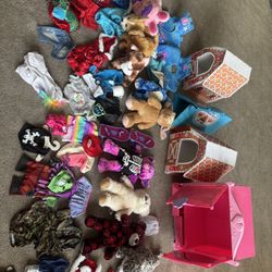Build A Bear Clothes, Toys And Houses 