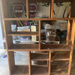 6ft Tall, 5ft Wide, 16” Deep W/3 Moveable Shelves 