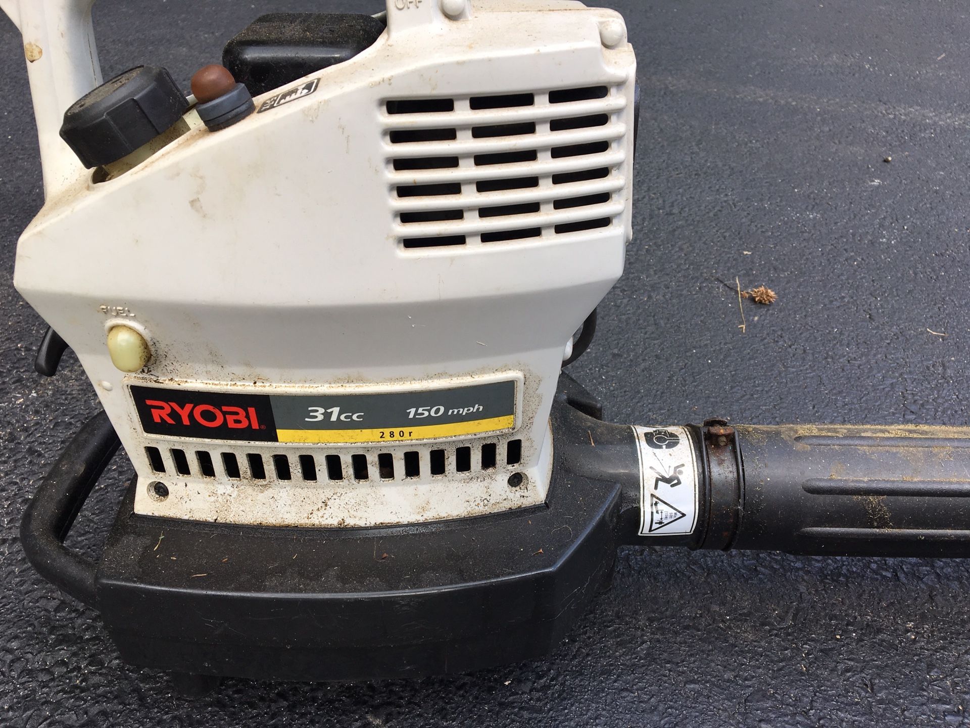 Ryobi 37cc leaf blower needs repair