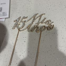 Mis 15 Años Cake Topper 