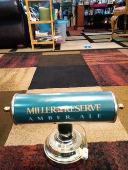 Miller Reserve Amber Ale Bar Lamp dosnt work