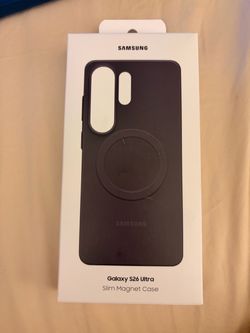 Samsung S26 Ultra Slim Magnet Case in Black