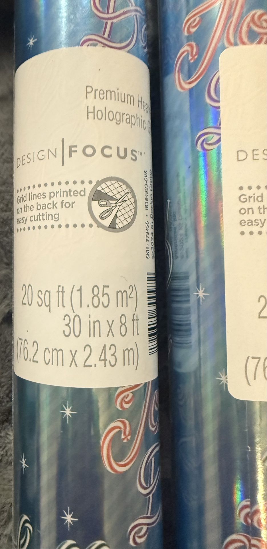 Christmas Foil Wrapping Paper