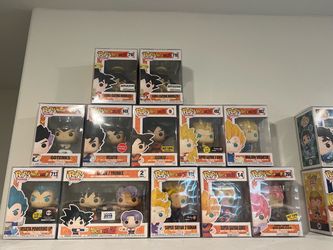 Funko Pop Dragon Ball Z Collection Lot