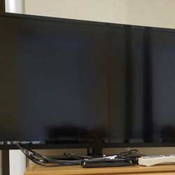 TV with remotes/ cables