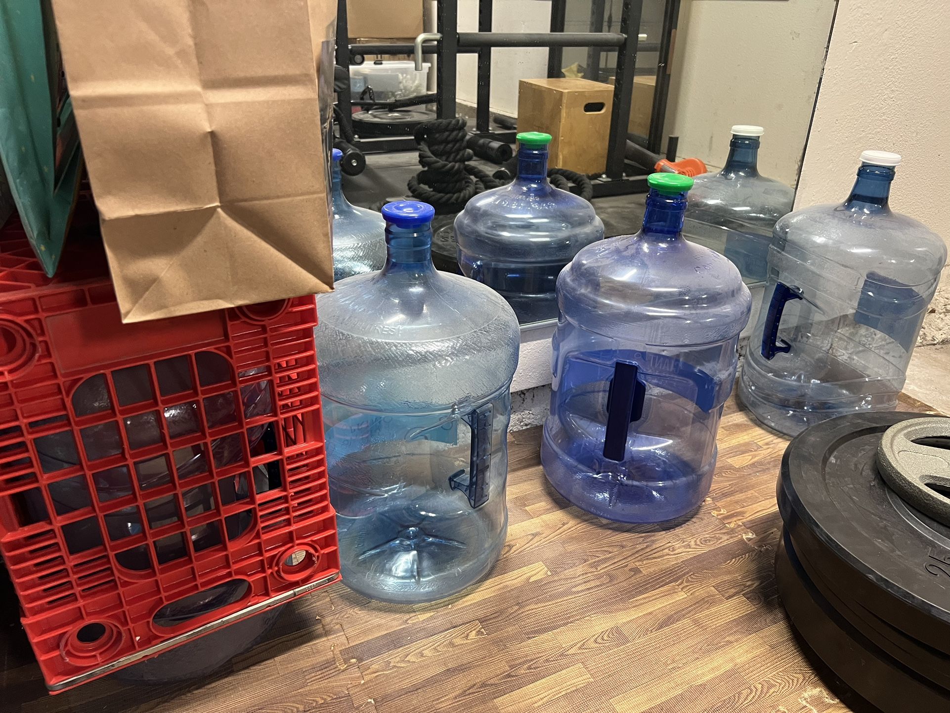 5 Gallon Water Jugs Container