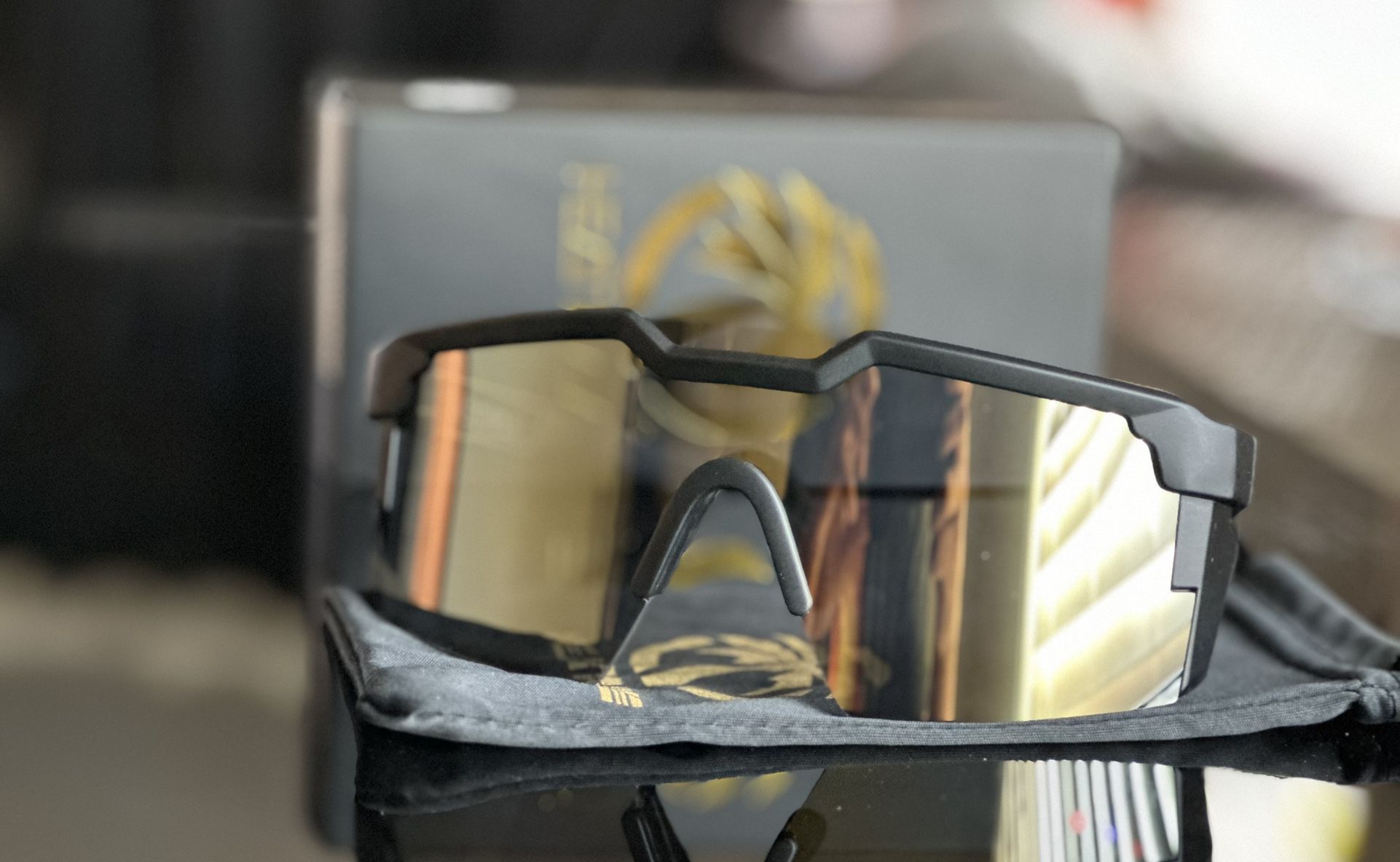 Heatwave Sunglasses Z87 Gold Lense