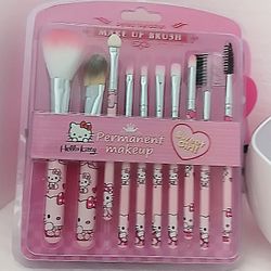 Hello Kitty Set Makeup Brushes 