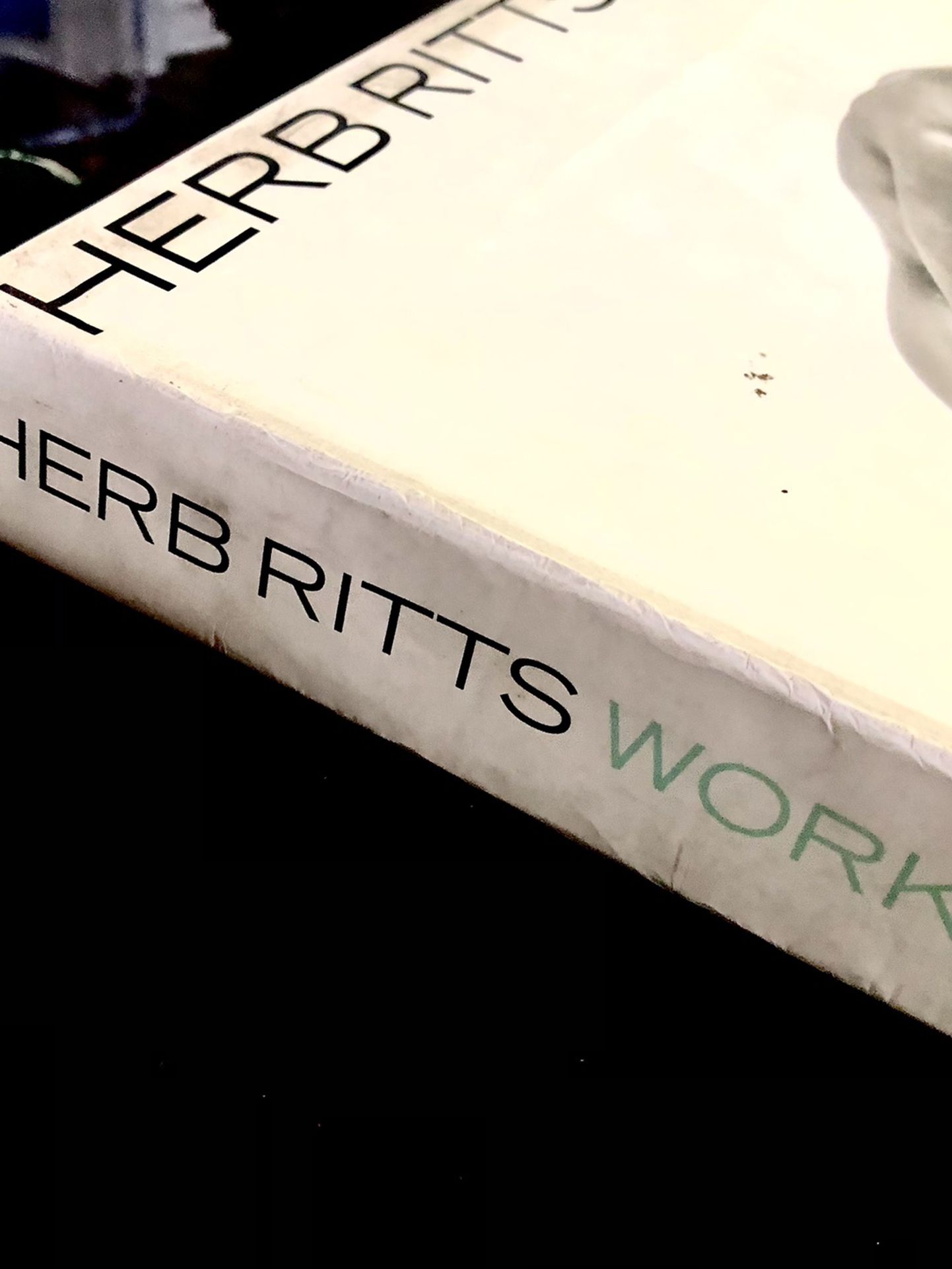 First Edition "Herb Ritts Work"Hardbound photography
