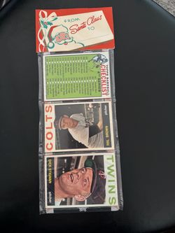Season’s greetings Baseball Cards
