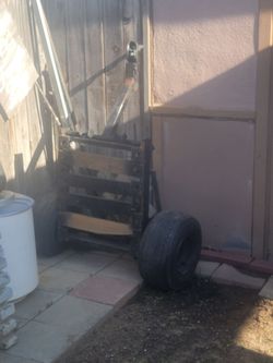 Homemade dolly