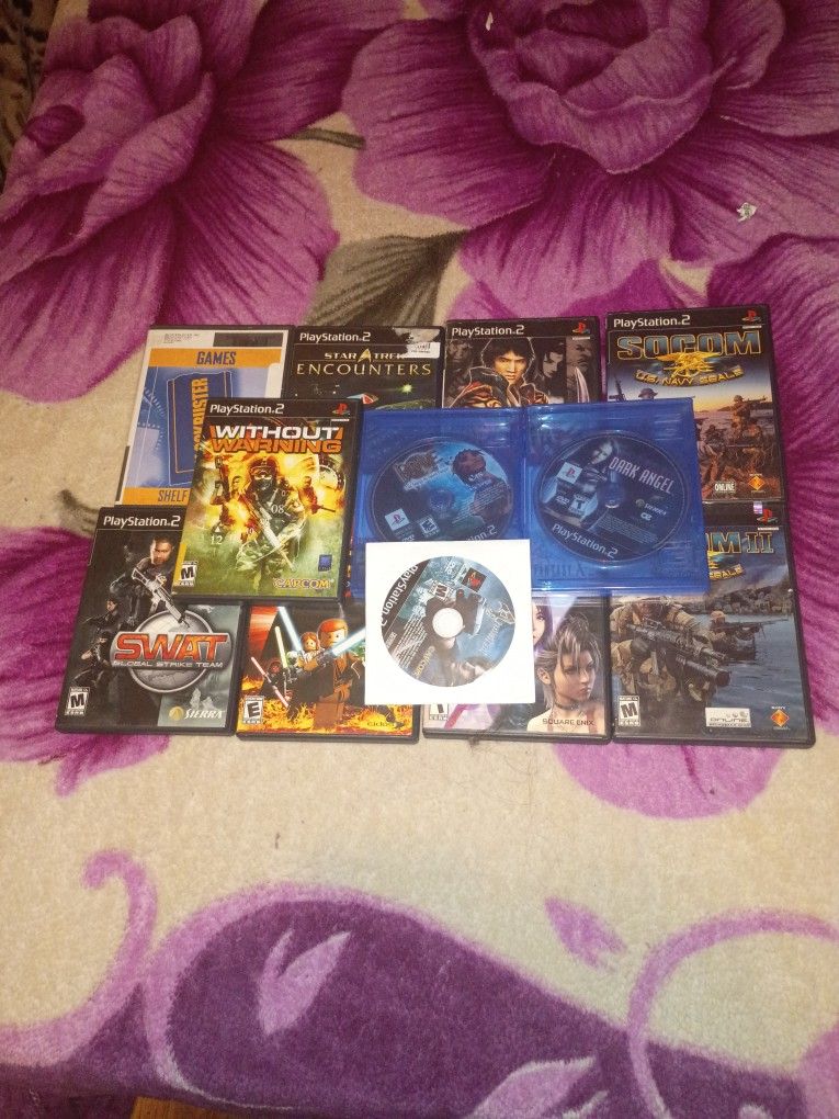 12 PlayStation 2 Games For Sale (Read Below)