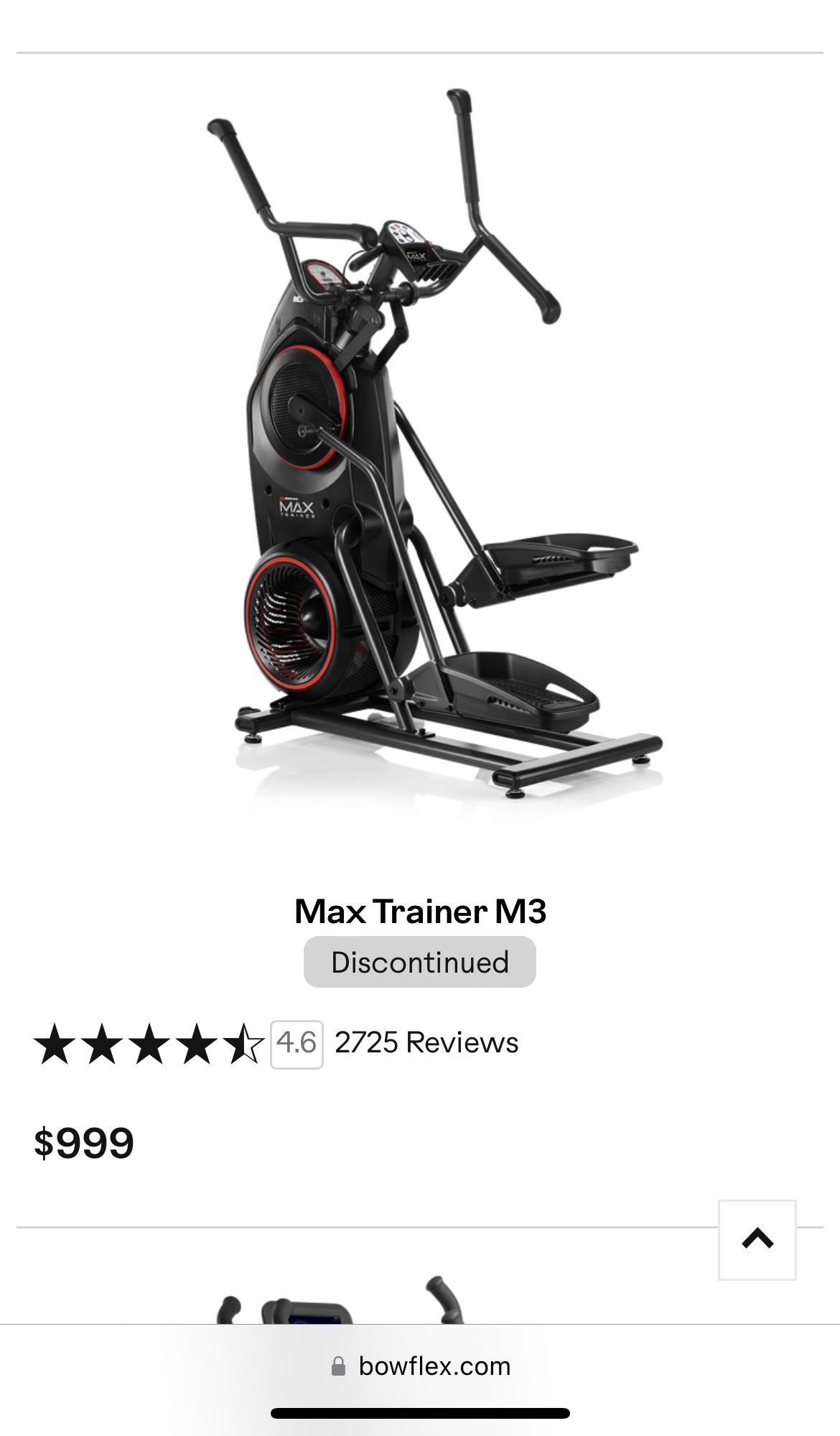Bowflex Max Trainer M3