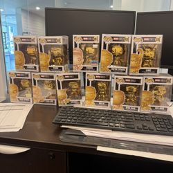 Funk Pop Marvel Collection Gold 