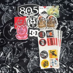Miscellaneous Sticker Bundle PETA 805 Dutch Bros DC