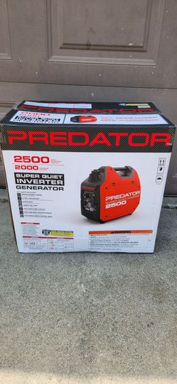 PREDATOR 2500 Watt SUPER QUIET Inverter Generator