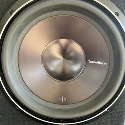 Custom Enclosed Rockford Fosgate Subwoofer