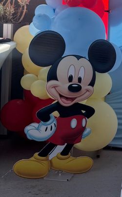Mickey Mouse sign / mickey party decoration