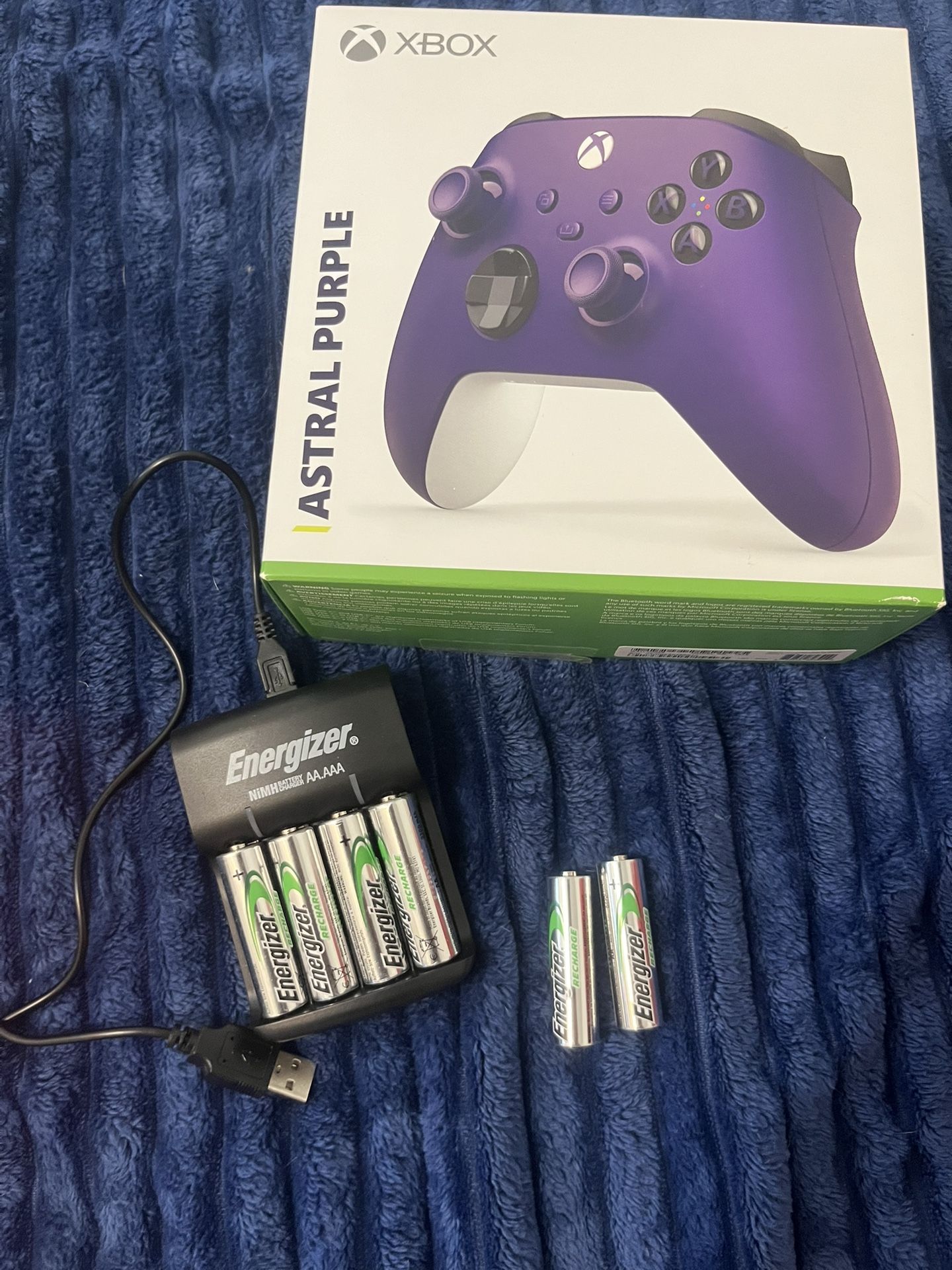 Astral Purple wireless controller