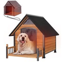 Outdoor Heated Dog House 