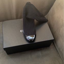 Chanel Sock Booties