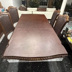 Dining Table With 6 Chairs 