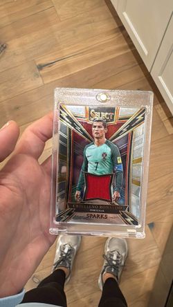 Cristiano Ronaldo game worn patch