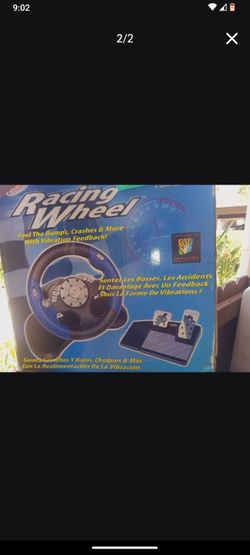 Racing wheel game