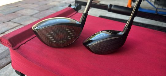 Taylor made Stealth + driver 10.5 and  3 wood