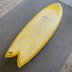 Schaper Twin Fin Surfboard 