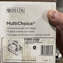 Delta Multi choice Universal Rough In Valve