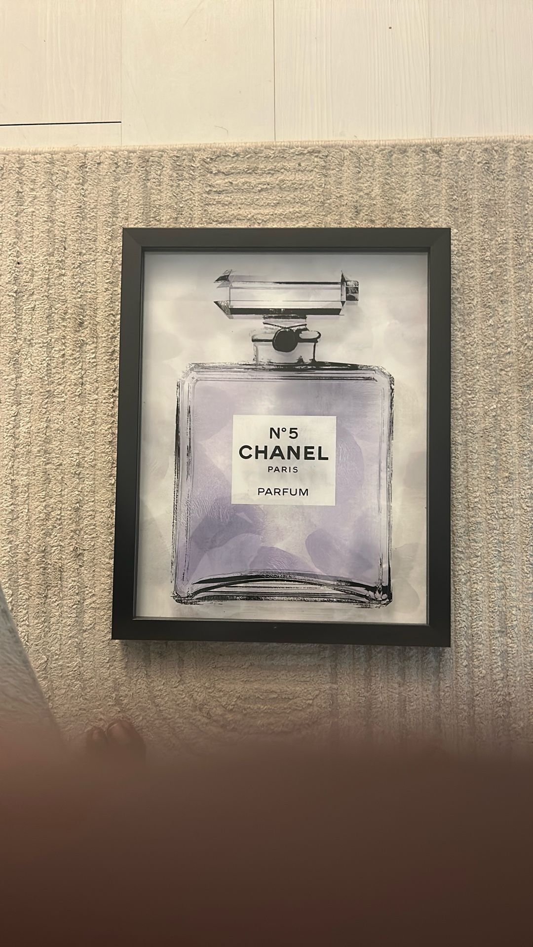 Glass Photo With Black Frame